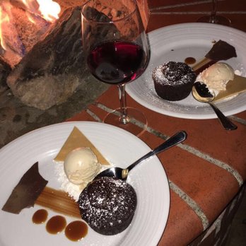 Orange Hill Restaurant & Events - Chocolate lava cake! - Steakhouses Near Me - Orange, California