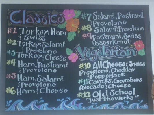 Menu photo 5 Kona's Deli San Luis Obispo, CA