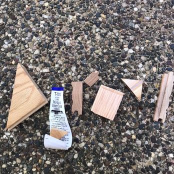 Empire Today - Crap left behind in my yard by family room team. - Carpet Installation Near Me
