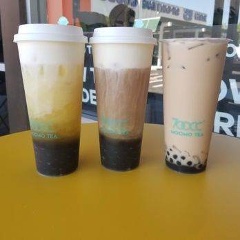 Moomo Tea - Moomo Tea - jasmine green w/cheese foam ; roasted oolong w/cheese foam ; king milk tea - Bubble Tea Near Me - Sunnyvale, California Moomo Tea - Moomo Tea - jasmine green w/cheese foam ; roasted oolong w/cheese foam ; king milk tea - Bubble Tea Near Me - Sunnyvale, California