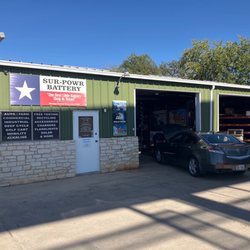 Sur-Powr Battery - Front of the shop