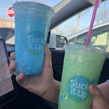 Suck it Up Soda Shop - The Patriots and the Seahawks - Juice Bars & Smoothies Near Me - Bakersfield, California Suck it Up Soda Shop - The Patriots and the Seahawks - Juice Bars & Smoothies Near Me - Bakersfield, California