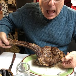Photo of Sammy's Roumanian Steakhouse - New York, NY, United States. Ginourmas steak!! Let's dance!!