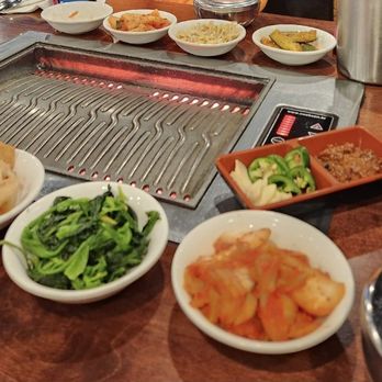 Sa Ri One Grill - Seven banchan included with our lunch - Korean Near Me - Tampa, Florida