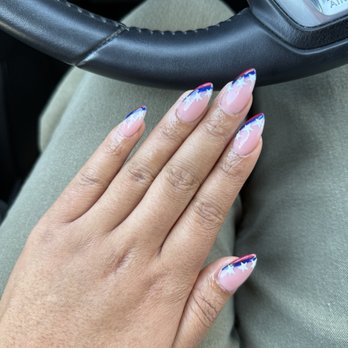 Mio Nail Salon - Fourth of July nails hitting. - Nail Salons Near Me - Roseville, California Mio Nail Salon - Fourth of July nails hitting. - Nail Salons Near Me - Roseville, California