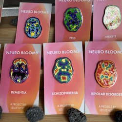 Quark! - Neuro blooms pins