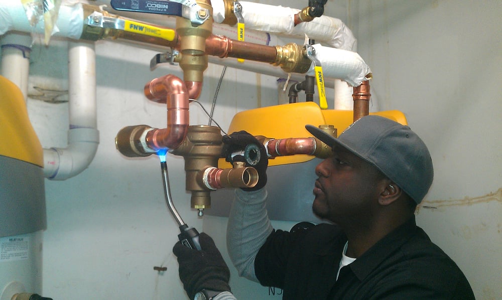 Slide of Greenleaf Plumbing