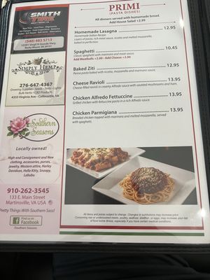 Menu photo 2 Papa's Pizzeria Rocky Mount, VA Menu photo 2 Papa's Pizzeria Rocky Mount, VA