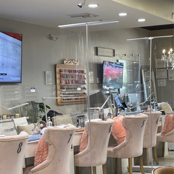 Velvet Nails&Spa - Cute nail stations with covid shields - Nail Salons Near Me - Stuart, Florida Velvet Nails&Spa - Cute nail stations with covid shields - Nail Salons Near Me - Stuart, Florida