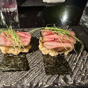 Mugen - Wagyu musubi - New American Near Me - Honolulu, Hawaii