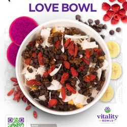 Vitality Bowls - Enjoy our Love of the month