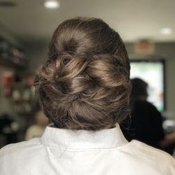 Cosa Bella Salon & Day Spa - Bride updo!