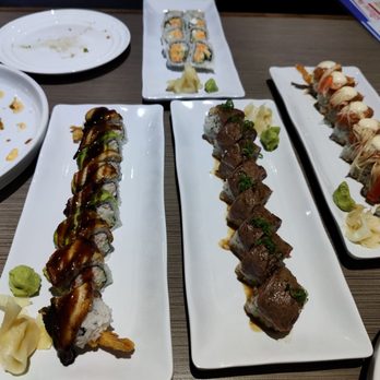 Sakura Ya - Dragon  Roll, Surf & Turf, Pretty Girl, Yum Yum Scallop - Japanese Near Me - Las Vegas, Nevada