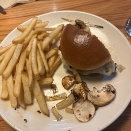 Bourbon Street Mushroom Swiss BurgerMushroom