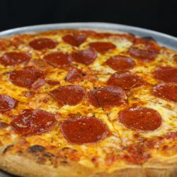 Pizza King - New York style thin crust pepperoni pizza