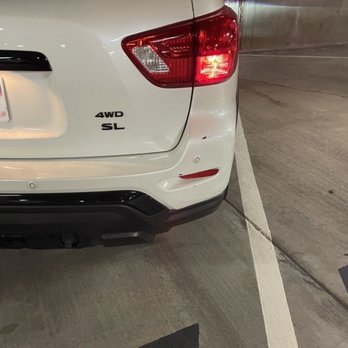 Dings Out Right - After he repaired it. I ordered some touch up paint from Amazon... - Body Shops Near Me - Reston, Virginia Dings Out Right - After he repaired it. I ordered some touch up paint from Amazon... - Body Shops Near Me - Reston, Virginia