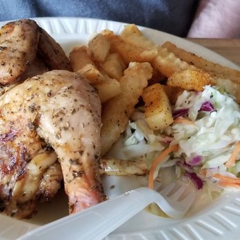 Pig Out - Chicken plate with fries and slaw - Barbeque Near Me - Dothan, Alabama Pig Out - Chicken plate with fries and slaw - Barbeque Near Me - Dothan, Alabama