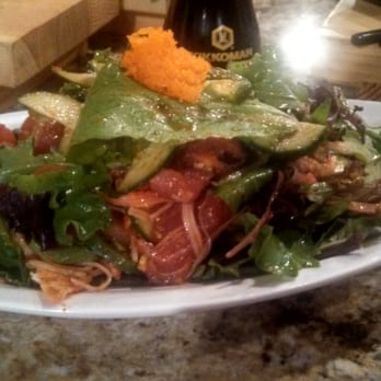 Ryu Sushi & Teppanyaki - Spicy Sashimi salad - awesome!!! - Japanese Near Me - Gilbert, Arizona Ryu Sushi & Teppanyaki - Spicy Sashimi salad - awesome!!! - Japanese Near Me - Gilbert, Arizona