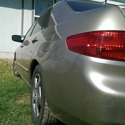 Car is dirty so don't mind that .. but they did an awesome job !! Car is dirty so don't mind that .. but they did an awesome job !!