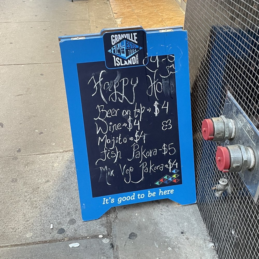 Mount Everest Kitchen & Grill - Happy hour sign - Indian Near Me - Vancouver, British Columbia Mount Everest Kitchen & Grill - Happy hour sign - Indian Near Me - Vancouver, British Columbia