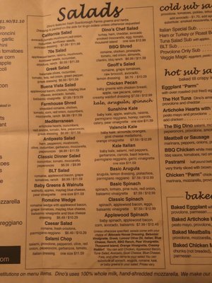 Menu photo 3 Dino's Pizza Burbank, CA