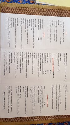 Menu photo 1 Nakontong Thai Restaurant Salisbury, SA