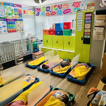Keishna's Kiddie Corner - Nap time with privacy/covid barriers #overnightchildcare #swingshiftchildcare - Child Care & Day Care Near Me - Oakland, California Keishna's Kiddie Corner - Nap time with privacy/covid barriers #overnightchildcare #swingshiftchildcare - Child Care & Day Care Near Me - Oakland, California