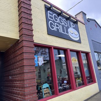 Eggs Up Grill - Augusta St - Front Entrance - Breakfast & Brunch Near Me - Greenville, South Carolina Eggs Up Grill - Augusta St - Front Entrance - Breakfast & Brunch Near Me - Greenville, South Carolina