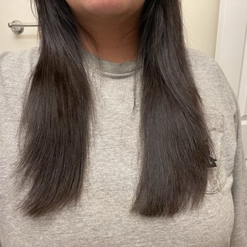 Salon Lever - The layers are so chopping. The face framing doesn't not blend whatsoever. - Hair Salons Near Me - Claremont, California Salon Lever - The layers are so chopping. The face framing doesn't not blend whatsoever. - Hair Salons Near Me - Claremont, California