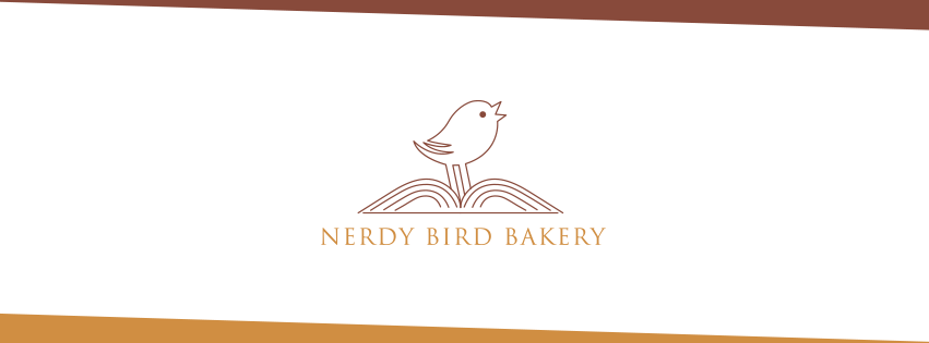 Nerdy Bird Bakery Logo