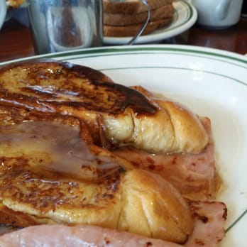 Laurel Diner - French Toast with ham. - Diners Near Me - Long Beach, New York