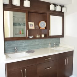 Coast To Coast Design - Built in transitional style vanity