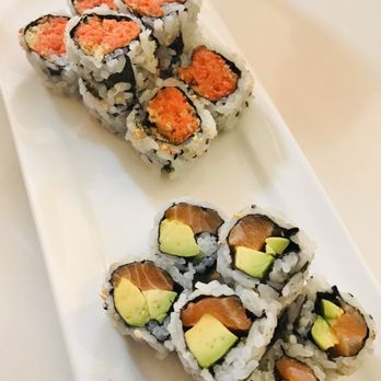 Tokyo - Spicy Salmon & Salmon Avocado Roll - Ramen Near Me - Fruit Cove, Florida Tokyo - Spicy Salmon & Salmon Avocado Roll - Ramen Near Me - Fruit Cove, Florida