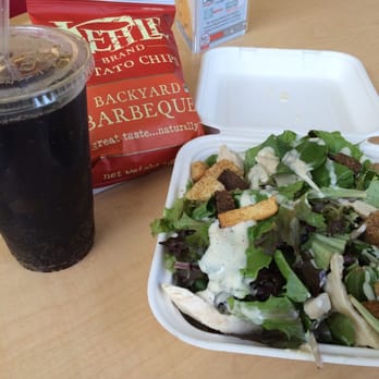 Ava's Cafe - Diet coke, bag of chips, chicken Caesar salad. Cost $10 total. Tastes fine/good. - Salad Near Me - Corvallis, Oregon Ava's Cafe - Diet coke, bag of chips, chicken Caesar salad. Cost $10 total. Tastes fine/good. - Salad Near Me - Corvallis, Oregon