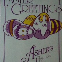 Asher's Chocolates Lewistown - Asheres Milk Chocolate Covered Peanut Butter Easter Eggs