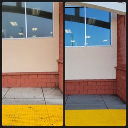 Exterior outside entrance of SFC Pressure Washing - Business front restored! Exterior outside entrance of SFC Pressure Washing - Business front restored!