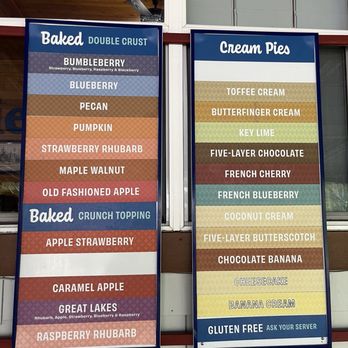 Betty's Pies - Pies List - Desserts Near Me - Two Harbors, Minnesota