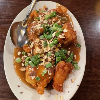 Mustard Seed - Almond Chicken - Japanese Near Me - Spokane, Washington