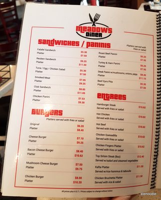 Menu photo 6 Meadows Diner Ottawa, ON Menu photo 6 Meadows Diner Ottawa, ON