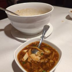 Rainbow Garden Champaign - Seafood hot and sour soup for 2