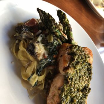 Brickhouse - Bend - To die for, fresh New Zealand salmon. The asparagus was perfect, the pasta oh man. Wasn't on the menu but they made it happen. Thanks - American Near Me - Bend, Oregon