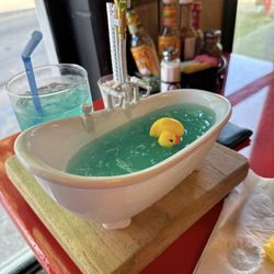 Bubble bath specialty drink