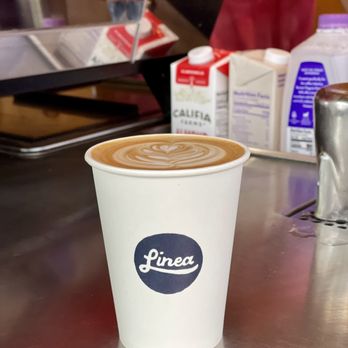 Linea Caffe - One perfectly brewed latte $6.50 - Coffee Roasteries Near Me - San Francisco, California Linea Caffe - One perfectly brewed latte $6.50 - Coffee Roasteries Near Me - San Francisco, California