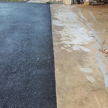 George Paving - a driveway being laid with asphalt - General Contractors Near Me - Stafford, Virginia