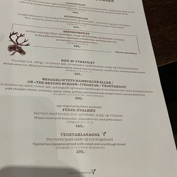Bryggeloftet & Stuene - Menu - Seafood Near Me - Bergen, 12 Bryggeloftet & Stuene - Menu - Seafood Near Me - Bergen, 12