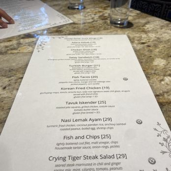 The Tulip and the Rose Cafe - Menu - Turkish Near Me - Franklin, New York