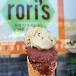Rori's Artisanal Creamery - Roman chocolate coconut and pistachio