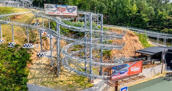 Pigeon Forge Racing Coaster by null