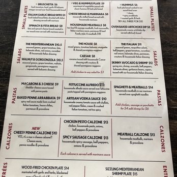 Artisan Wood Fired Kitchen - Menu - Pizza Near Me - Rogers, Arkansas