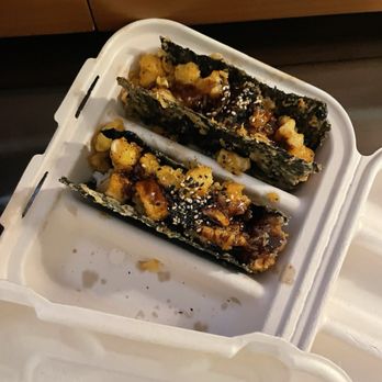 Musubi Square - Crispy Calamari Taco - Asian Fusion Near Me - Anaheim, California